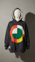 Oversized Logo Hoodie In Brushed Cotton