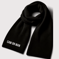 Camonman Black Winter Scarf